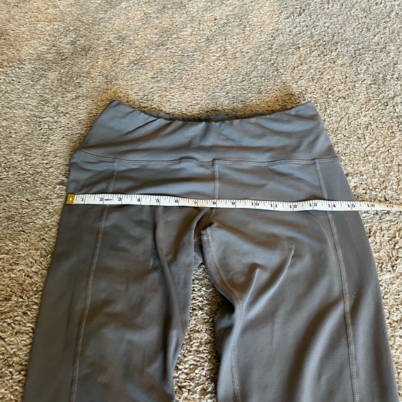 GUC Oiselle Running Tights Size 8 Grey - Picture 3 of 8